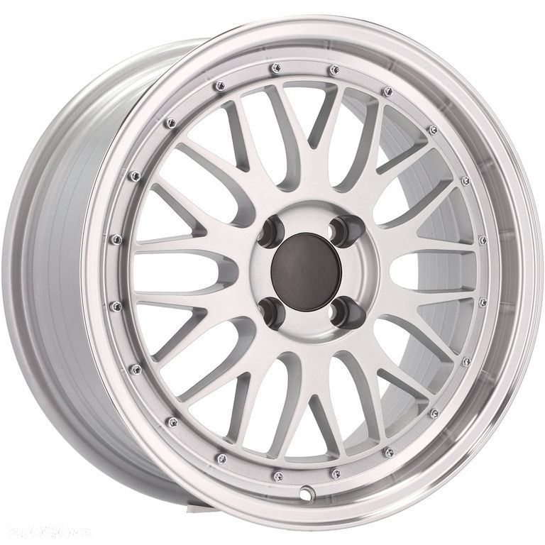 4x Felgi Kute 15 4x100 m.in. do VW Golf II BMW E30 E21 HONDA Civic CRX Mini BBS Styl - A1025 (3S215) - 7