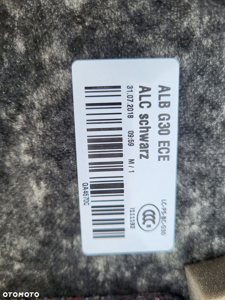 Półka Alcantara Roleta elektryczna BMW 5 m5 f90 G30 - 6