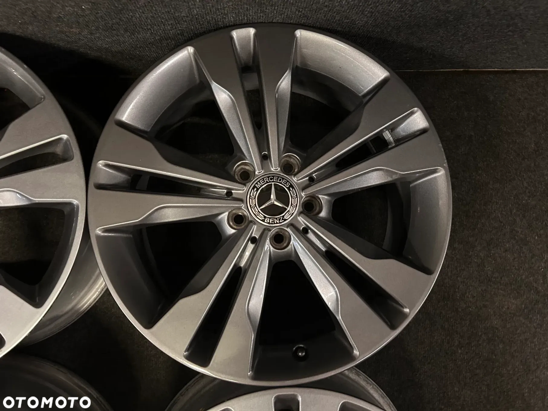 Alufelgi Mercedes A-Klasa W176, B-Klasa W246, CLA 18 cali 5x112 4szt. Ładne! - 9