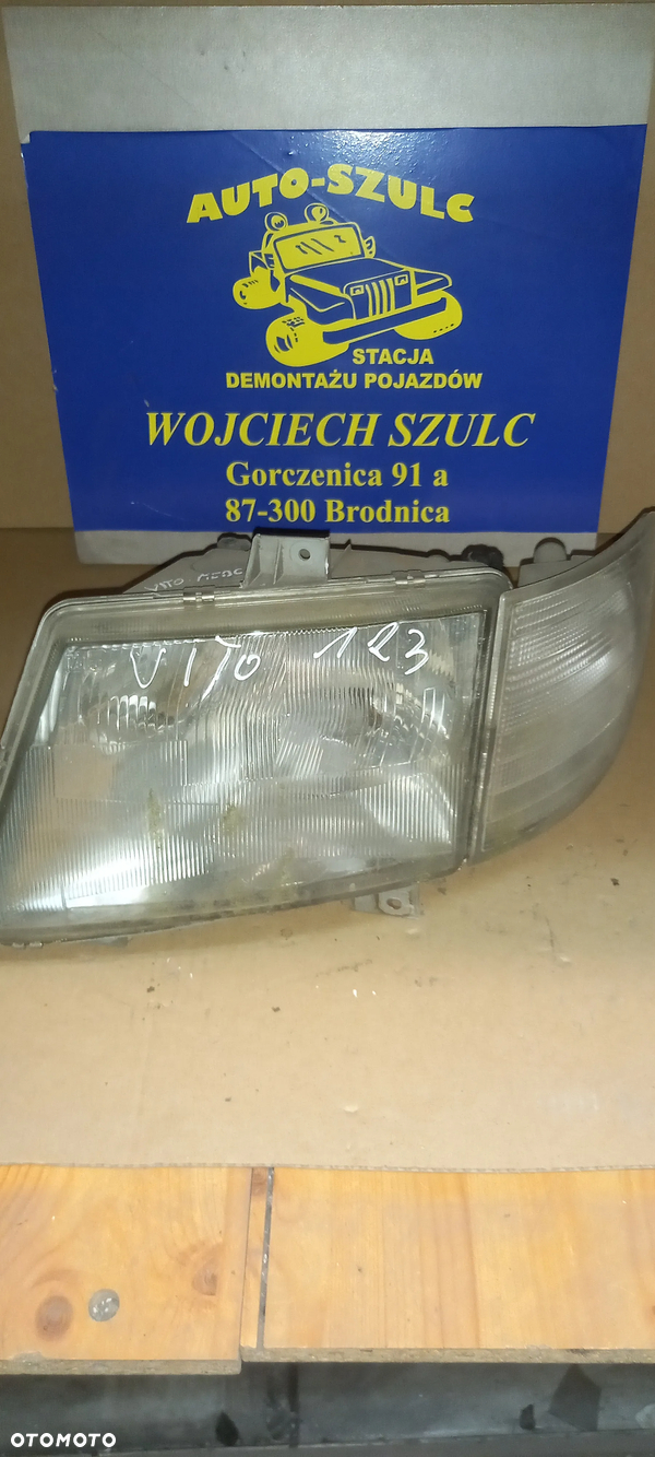 Lampa przód przednia Lewa Mercedes Vito 638