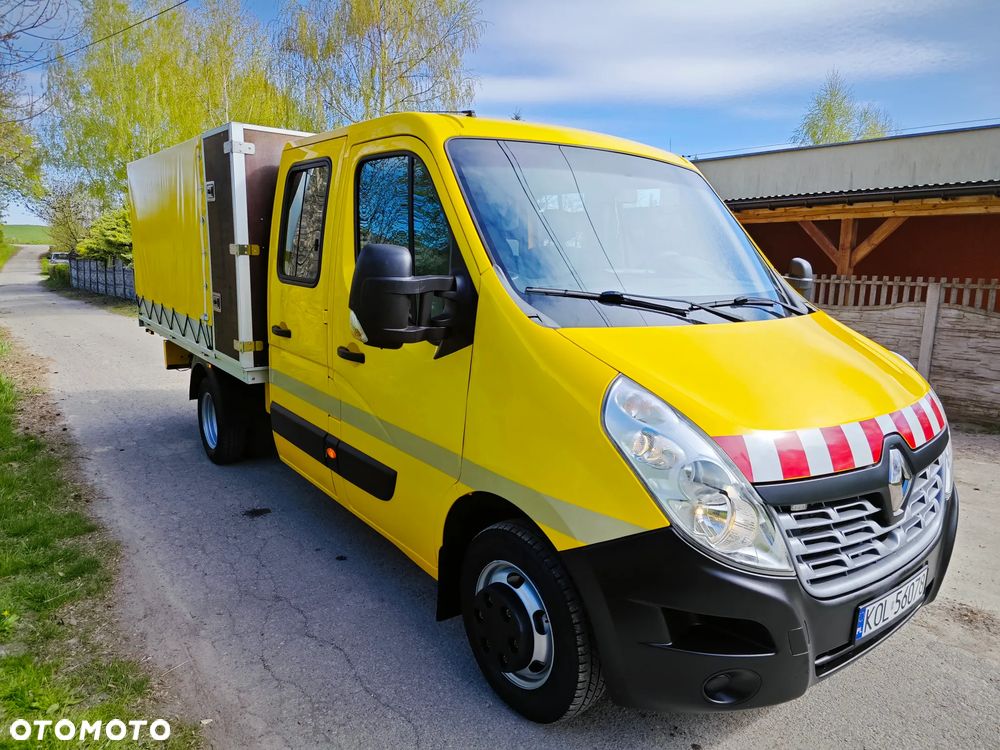 Renault MASTER SERWISOWANY L3H2, DOCA, 7os, BLIŹNIAK, KAMERA,  SKRZYNIA, ORYGINAŁ, HAK 3,5T, KLIMA, WEBASTO, 106TYŚ KM, 145KONI - 1