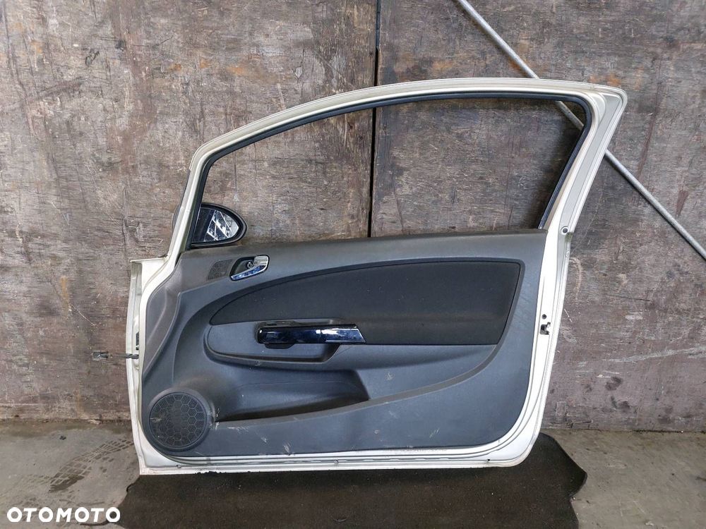 DRZWI KOMPLETNE PRAWY PRZÓD OPEL CORSA D HB 3D Z40M - 4