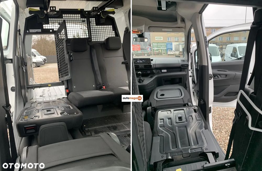 Toyota PROACE CITY BRYGADÓWKA L2H1, VAN 5 osobowy, Homologacja cięż. N1, Duża ład-772kg Koła-16 Skrzynia biegów 6stop. Ściana dział. składana 2x Boczne drzwi - 7