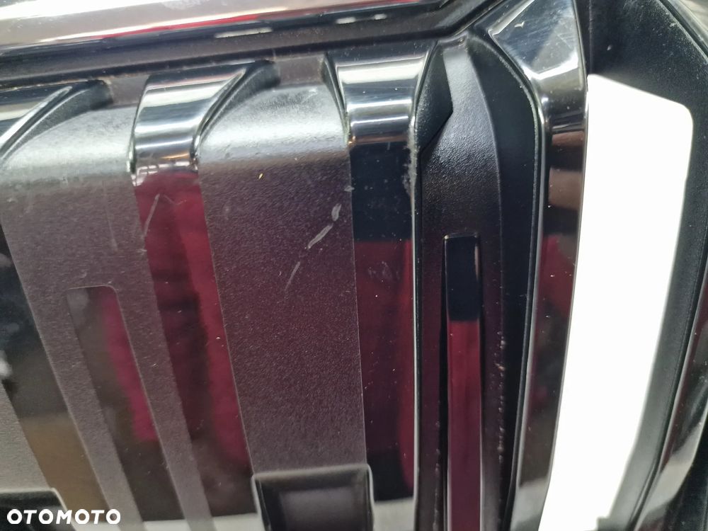 SKODA KAROQ 57A LIFT 21- ZDERZAK PRZEDNI PRZÓD NA SPRYSKI + KRATKI + SPOJLER / DOKŁADKA POD ZDERZAK , NR AUKCJI NZ1354 - 17
