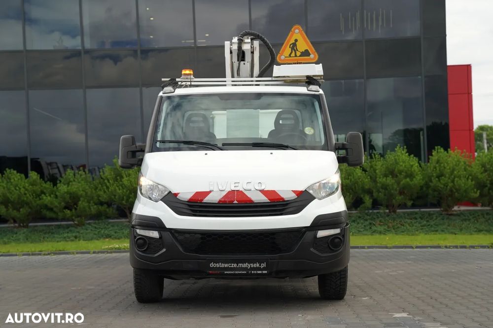Iveco DAILY 35-120 / Platformă de lucru aeriană / MULTITEL MT 182 / 4 stabilizatoare / MANUALĂ / 2017 - 9