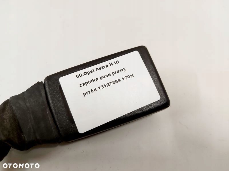 OPEL ASTRA 3 III H ZAPINKA PASA PRAWY PRZÓD PRAWA PRZEDNIA 13127269 - 5
