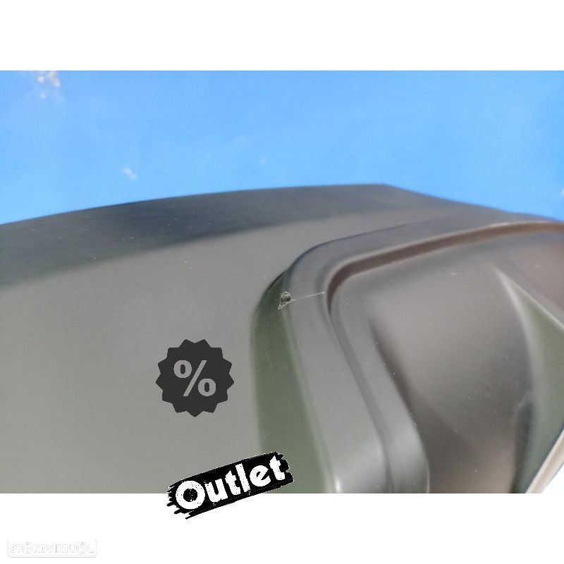 C018040C1 DIFUSOR TRASEIRO AUDI TT 8J 06-14 LOOK ABT NAO S-LINE - 3