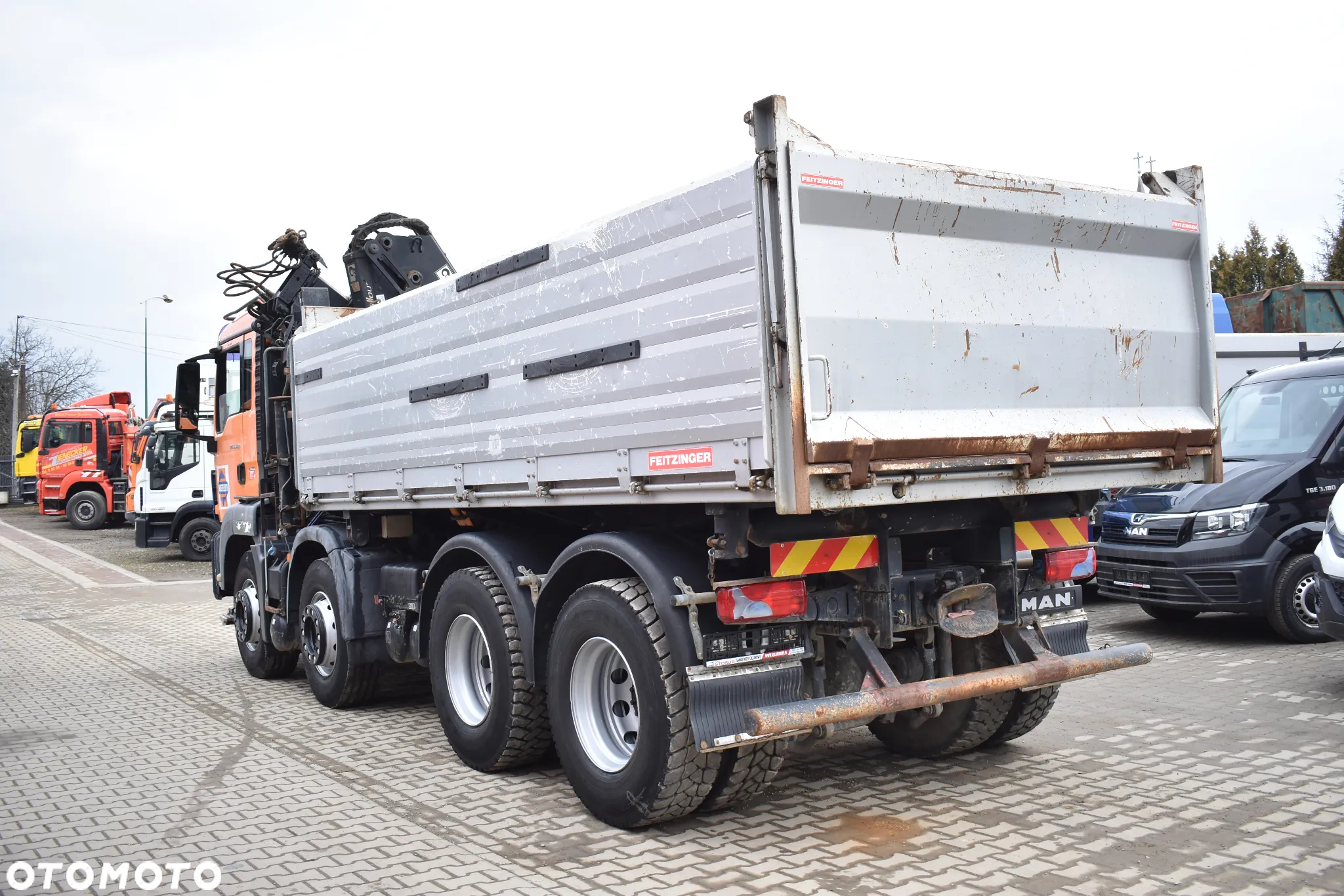 MAN TGS 35.400 Euro5 Wywrotka 8x4 + HDS HIAB XS 144 / Manual/ Resor / Kran/ Crane / Manipulator/ Sprowadzony z Austrii - 10