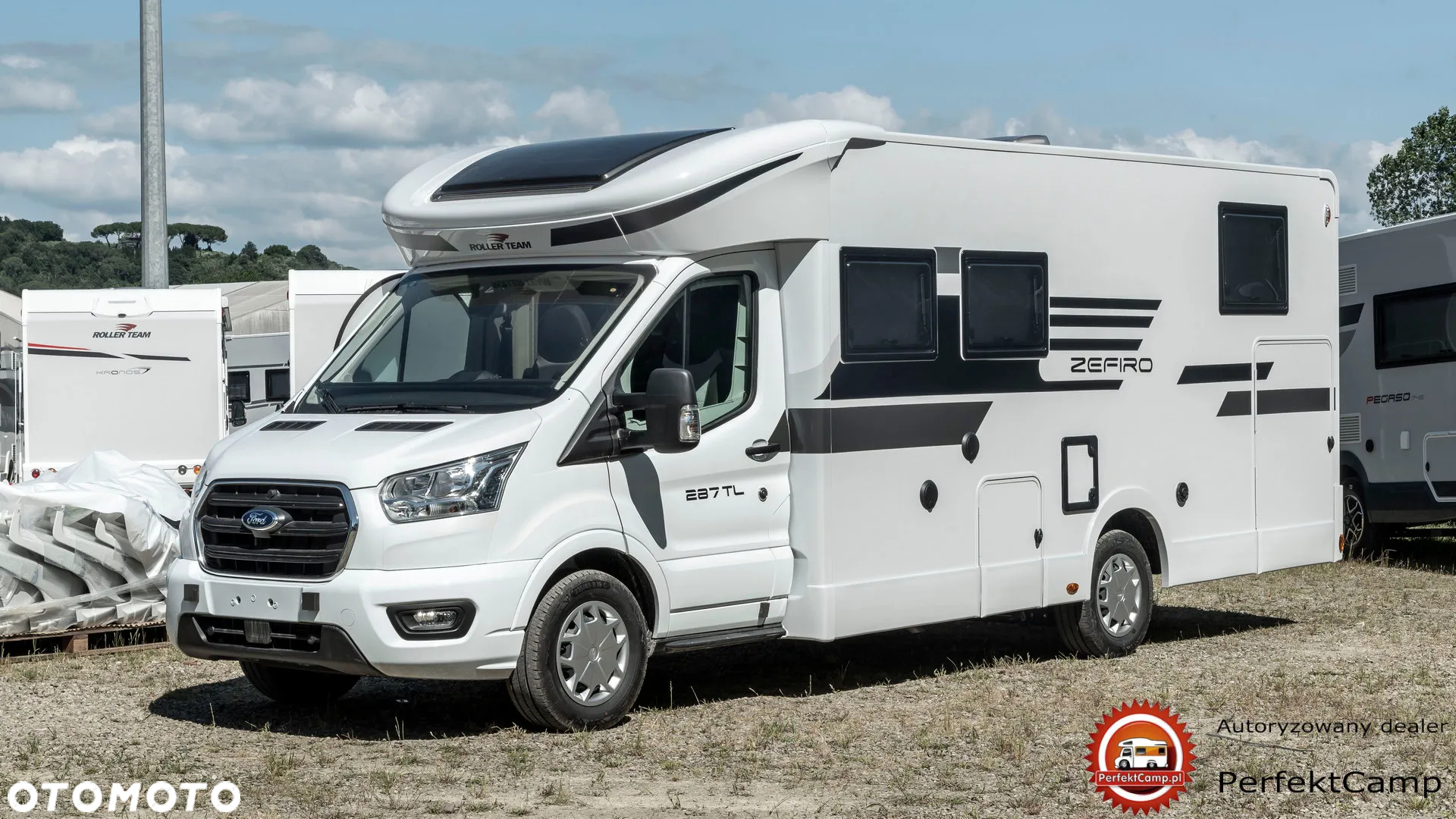Roller Team ZEFIRO 287TL NOWY MODEL 2025  AUTOMAT 165KM TV 32 CALE ROUTER WIFI BAGAŻNIK NA ROWERY ISOFIX - 35