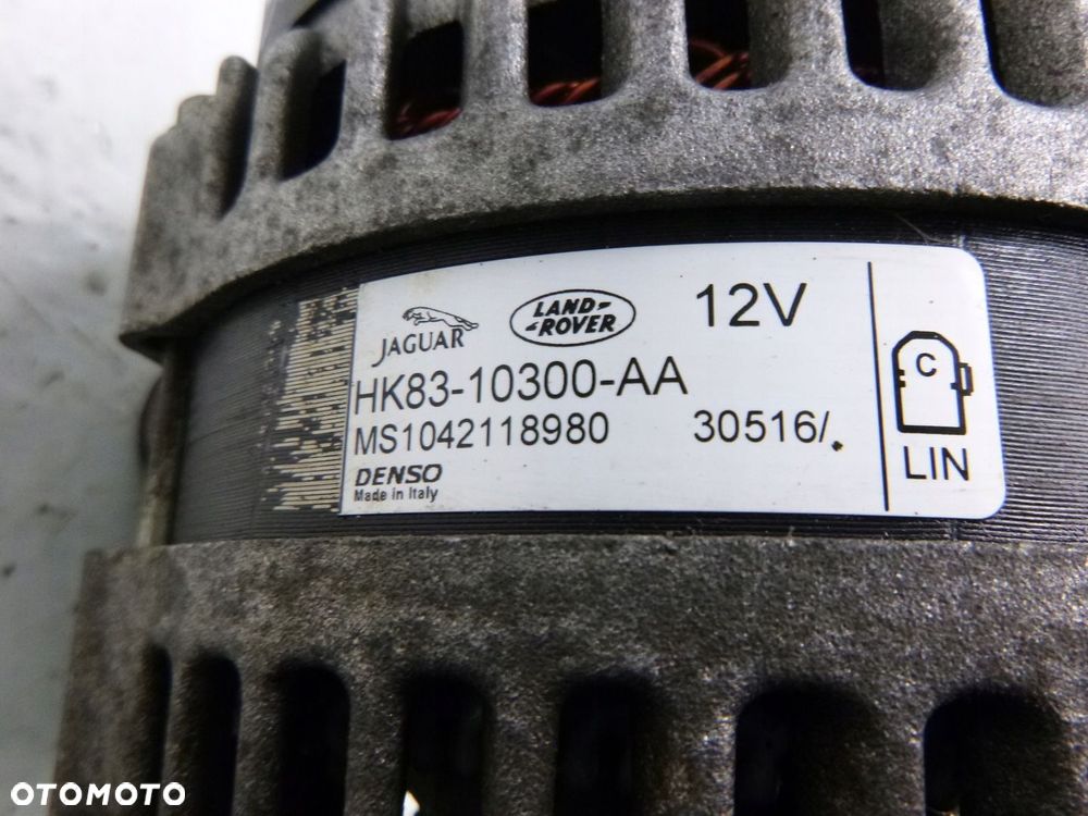 JAGUAR F-PACE X761 F-TYPE X152 XF X260 XJ X351 3.0 SC ALTERNATOR ORYGINAŁ - 7
