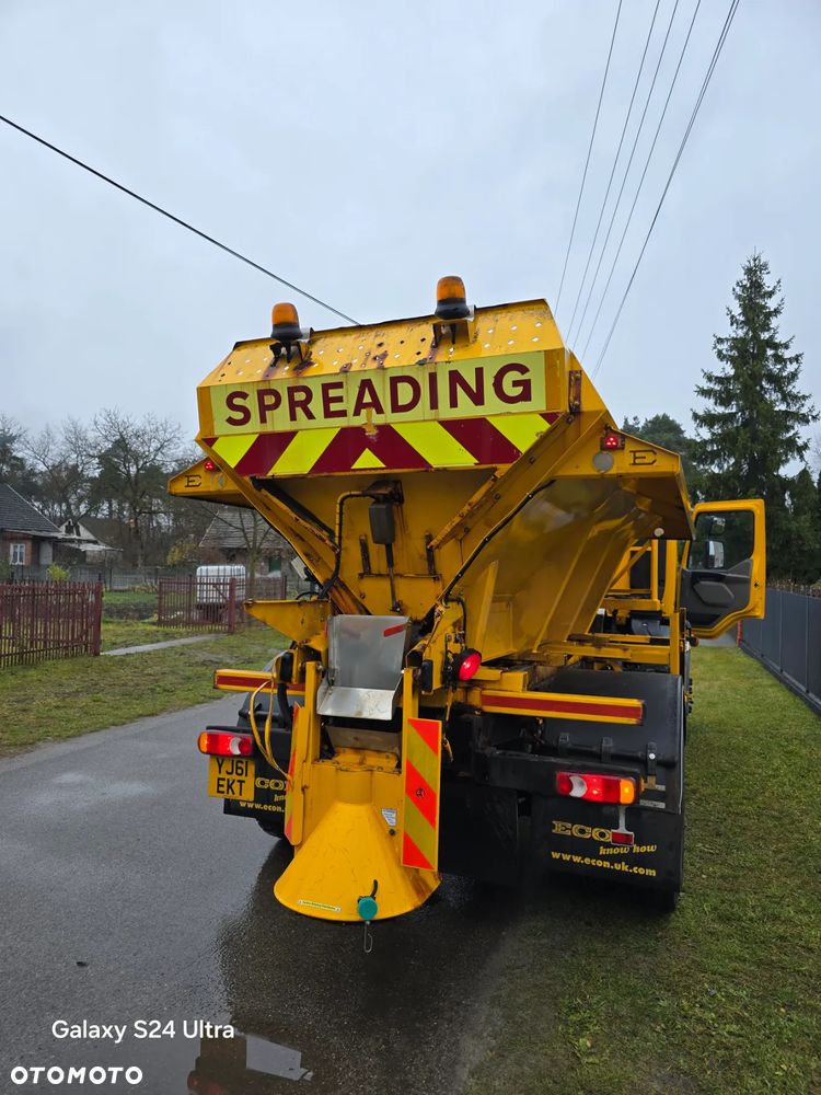 DAF LF 55 220 pługopiaskarka duże kola komunalny wywrotka hakowiec bramowiec - 31