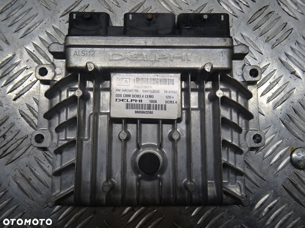 CITROEN C5 III SEDAN KOMPUTER SILNIKA - 6