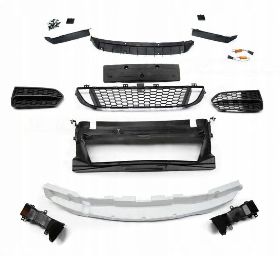Zderzak Przod przedni kompletny Kratki wloty absorber Bmw 2 f22 f23 2014-21 - 5