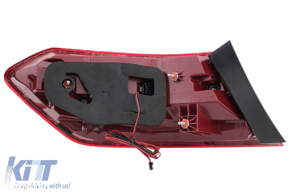 Stopuri LED BAR Mercedes E-Class W212 (2013-2016) Facelift Semnal Dinamic Secvential Rosu Clar - 6