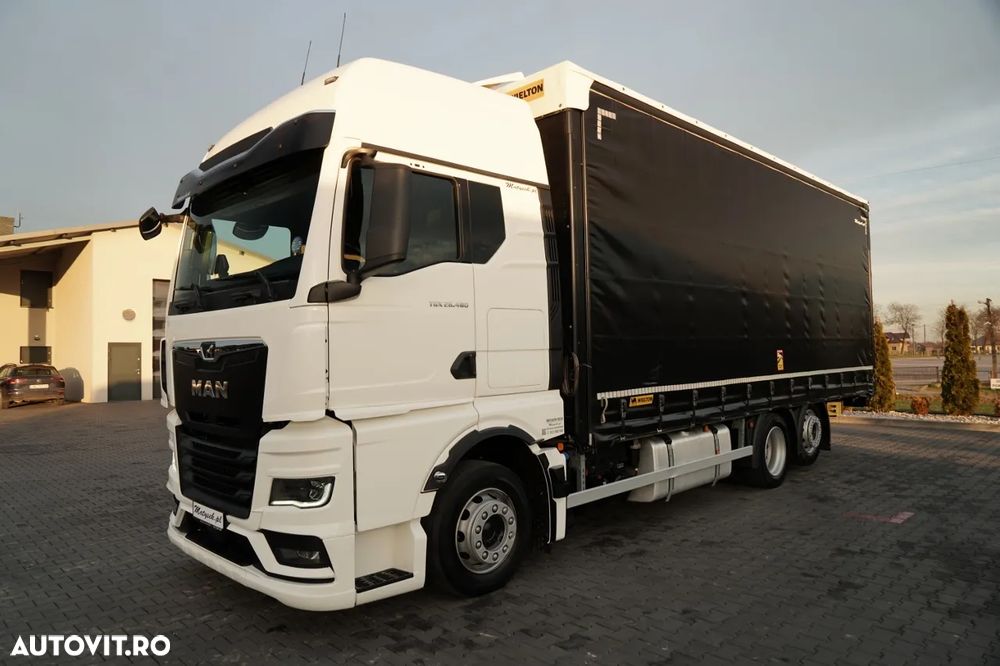 MAN 26.480 / SOLO / MEGA / 6X2 / AER CONDIȚIONAT PARCARE / PUNTE RIDICATĂ / ȘINGURI CAMIOANĂ - 5
