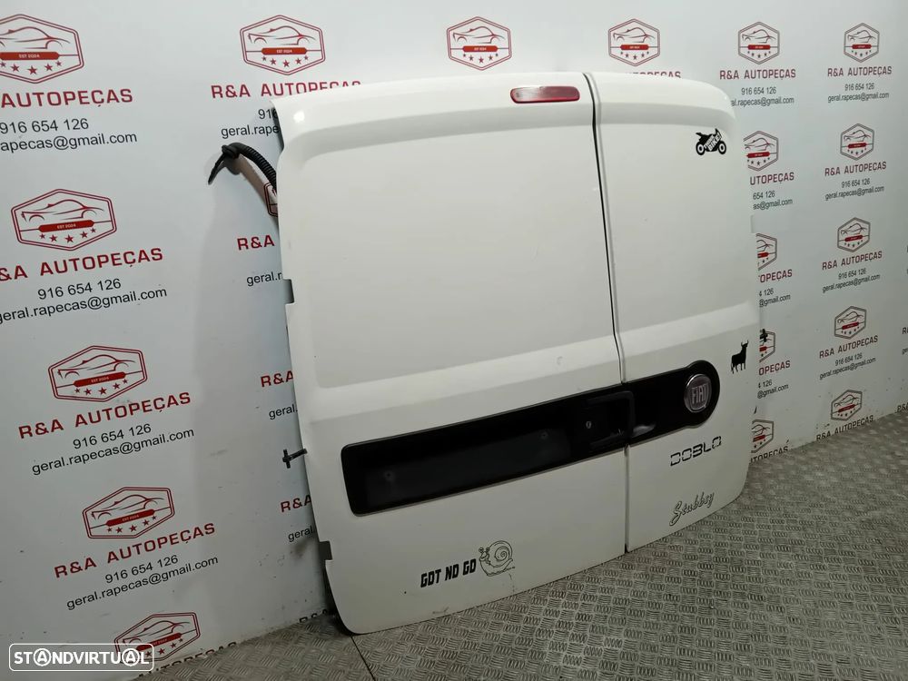 Porta Trás Traseira Direita Esquerda Fiat Doblo II 2 Original - 4