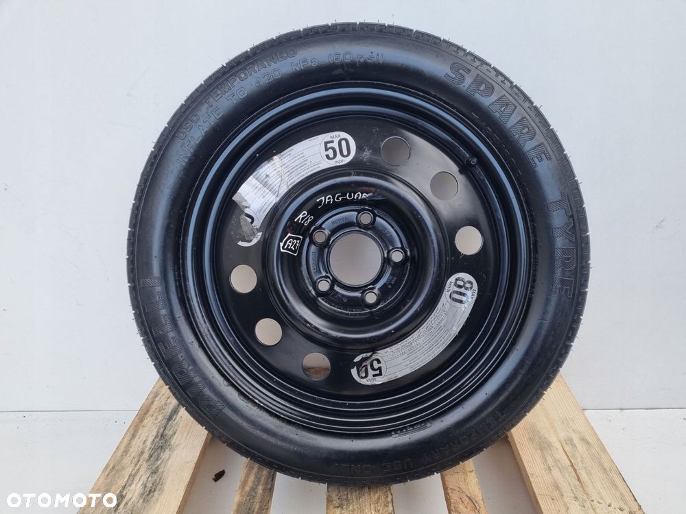 KOŁO ZAPASOWE 135/80 R18 DOJAZDOWE Jaguar XJ XKR _ 5x120 MMD6119AA - 1