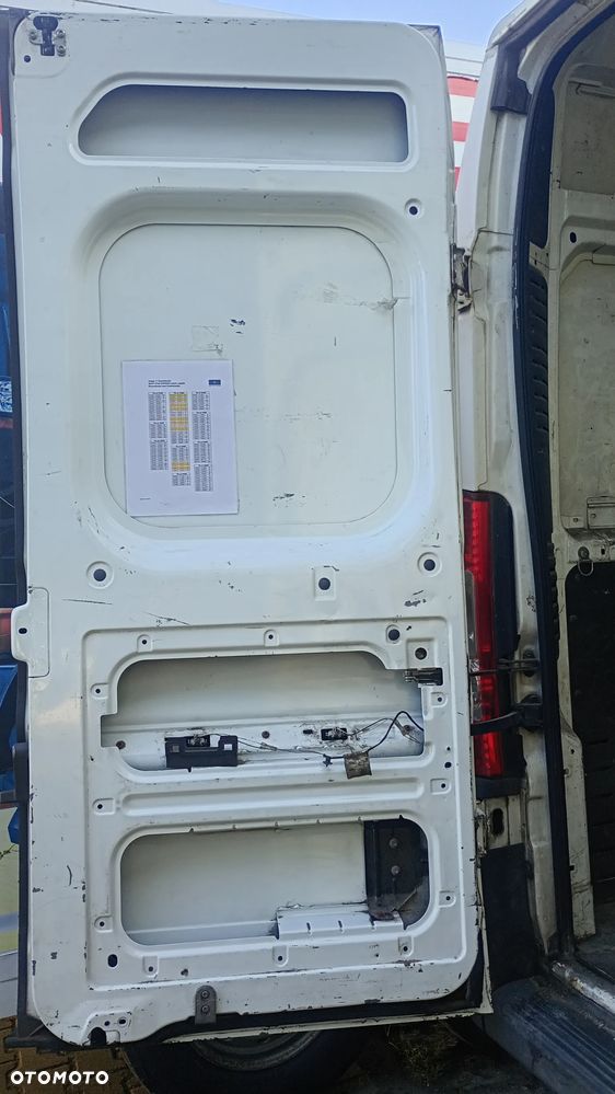 F.V BIAŁE Drzwi PRAWE TYLNE LEWE uzbrojone KOMPLETNE Drzwi białe H2 PEUGEOT BOXER FIAT DUCATO CITROEN JUMPER - 10