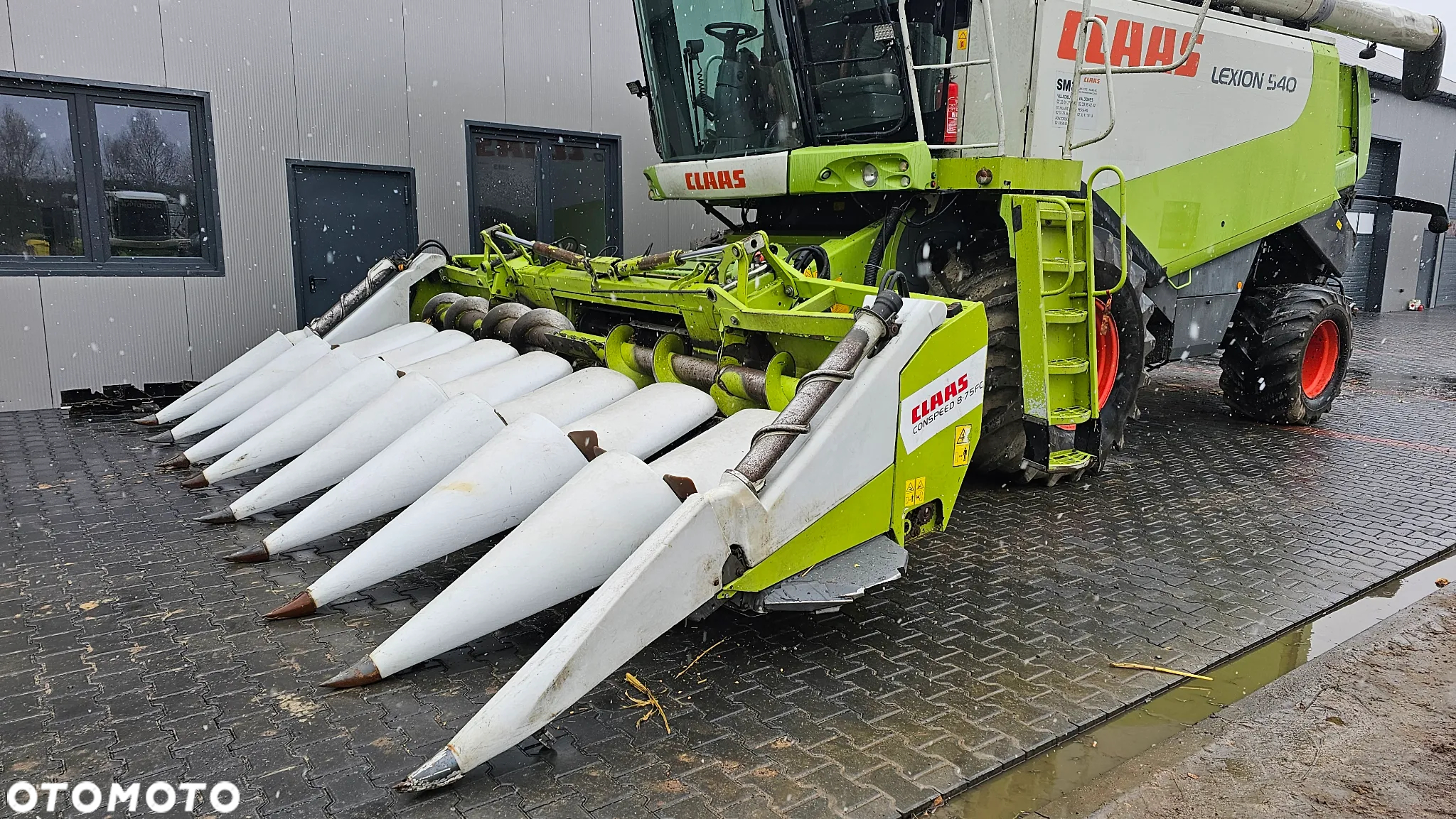 Claas CONSPEED 8-75 FC Przystawka do Kukurydzy CONSPED 6-75 FC Capello Quasar Dominoni SL - 6