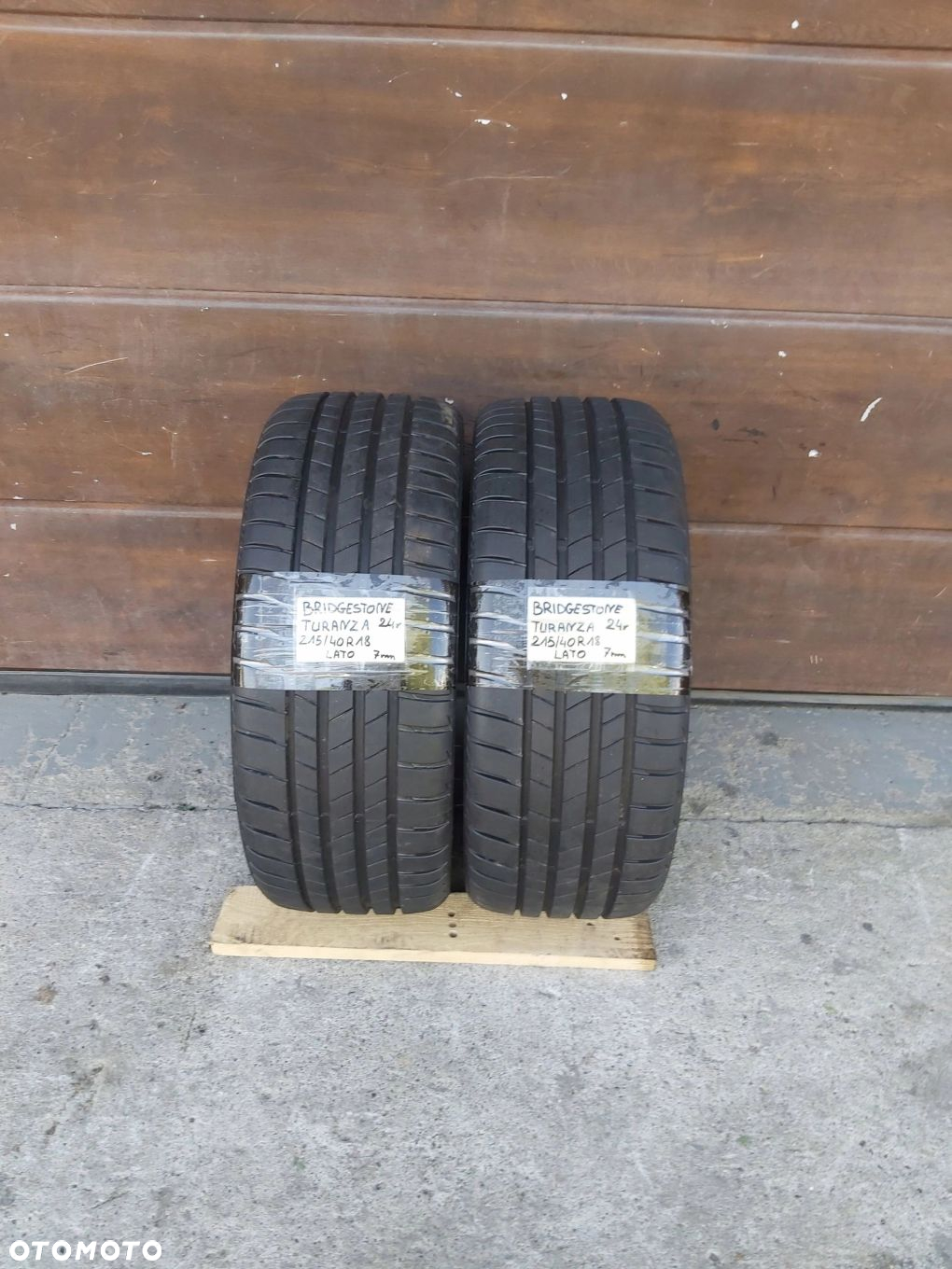 OPONY BRIDGESTONE TURANZA 215/40 R18 lato letnie 2024r 7 mm 2szt - 14