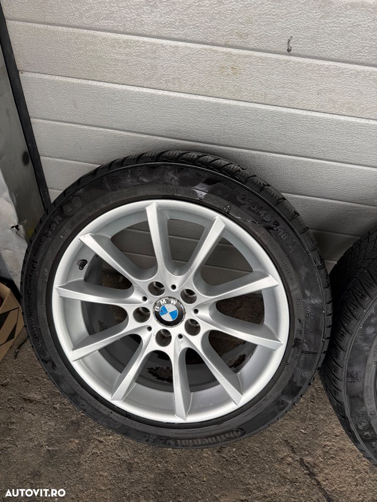 Set Jante Originale BMW pe 18" (Style 328) cu Senzori Presiune - F10, F11, F30, F31 -Rotile sunt in stare tehnica optima - 5