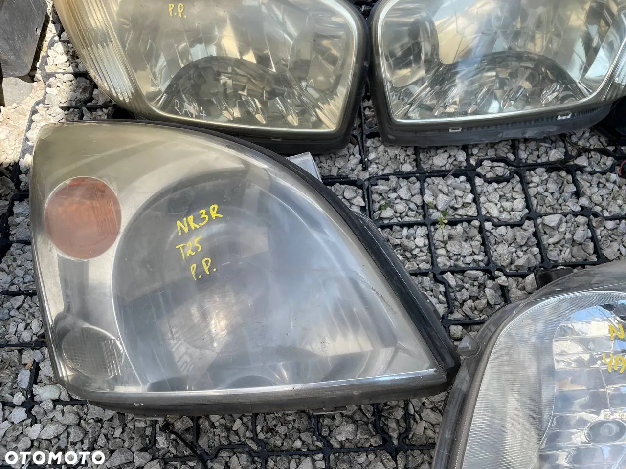 REFLEKTORY LEWE PRAWE TOYOTA MIGACZE HALOGENY LAMPA DO TABLICY - 4