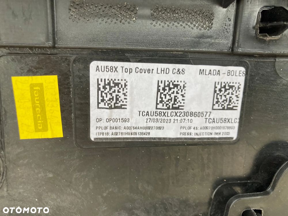 AUDI A6 S6 RS6 C8 A7 S7 RS7 4K DESKA KONSOLA KOKPIT PULPIT PÓŁKA PARAPET PODUSZKI POWIETRZNE AIRBAG KURTYNY KURTYNA PASY PAS BEZPIECZEŃSTWA Oryginał SKÓRA Okazja - 16