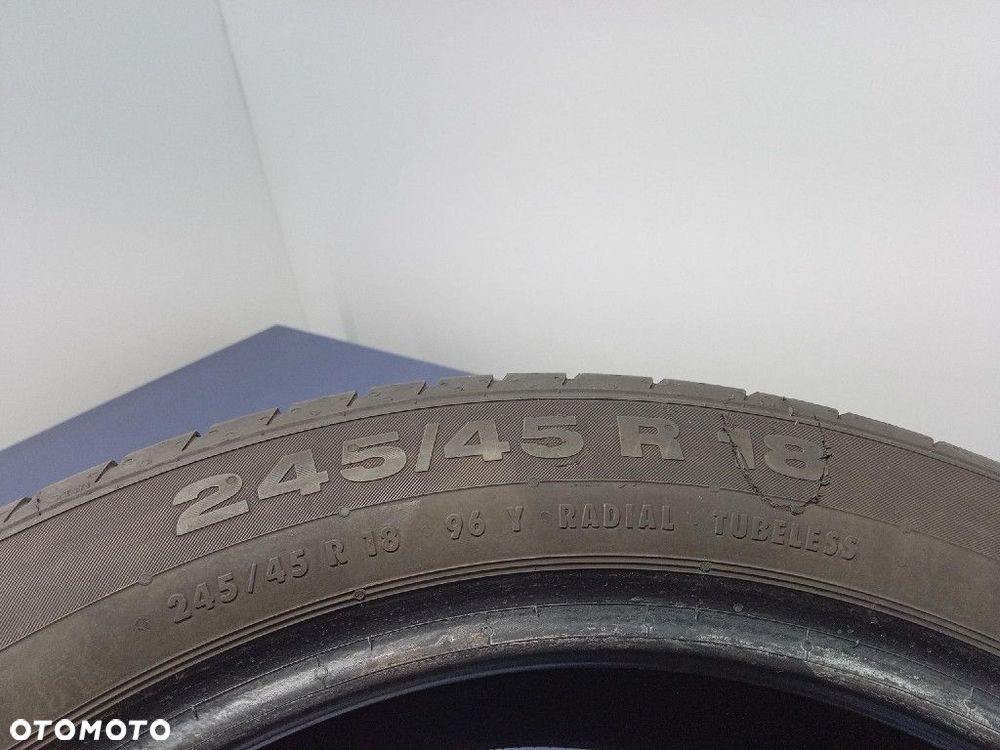 OPONY LETNIE CONTINENTAL SPORT CONTACT 3 245/45 R18 96Y SSR 2SZT - 7