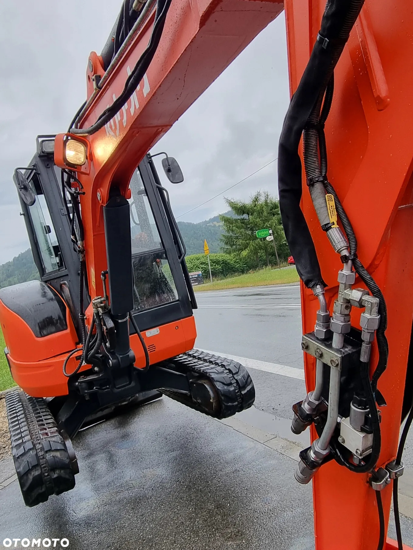 Kubota U35 koparka 3,7 tony 2016r 3sekcje zamki na tłokach  z Norwegi JakNowa 1650h - 10