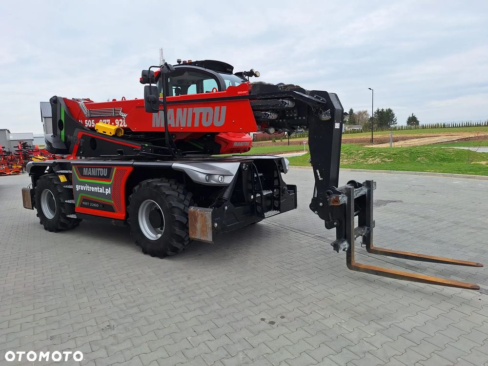 Manitou ładowarka teleskopowa obrotowa MRT 2260 Vision + - 2