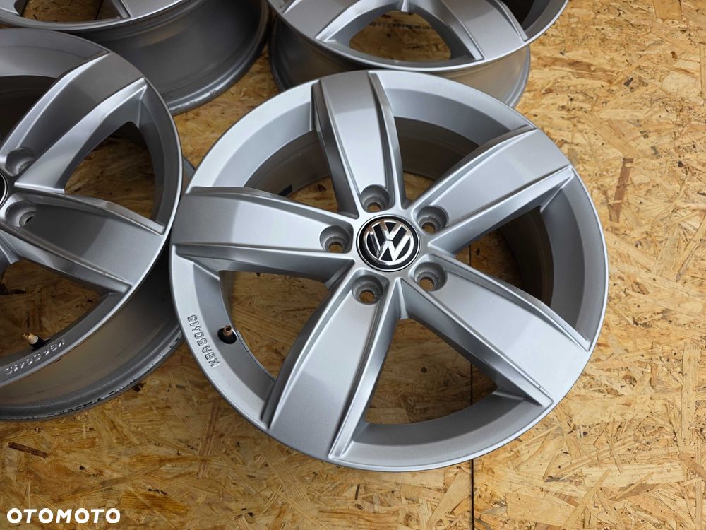 [1389] Felgi aluminiowe 16 cali VW ORYGINALNE et43 5x112 6Jx16H2 T-Roc Golf Caddy - 11