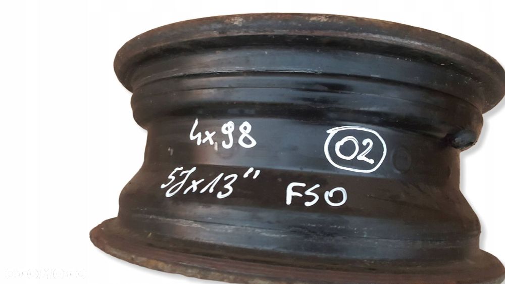 felga felgi stalowe fso polonez fiat łada 5jx13'' 4x98 - 3