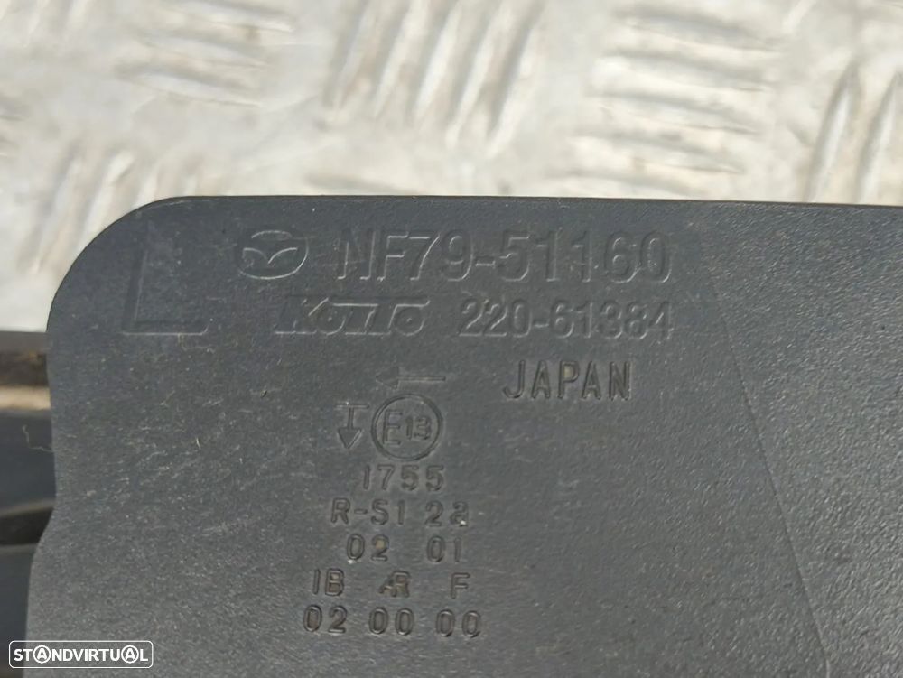 Farolins Tras Traseiros Esquerdo Original Mazda MX5 NC NF79-51160 - 6