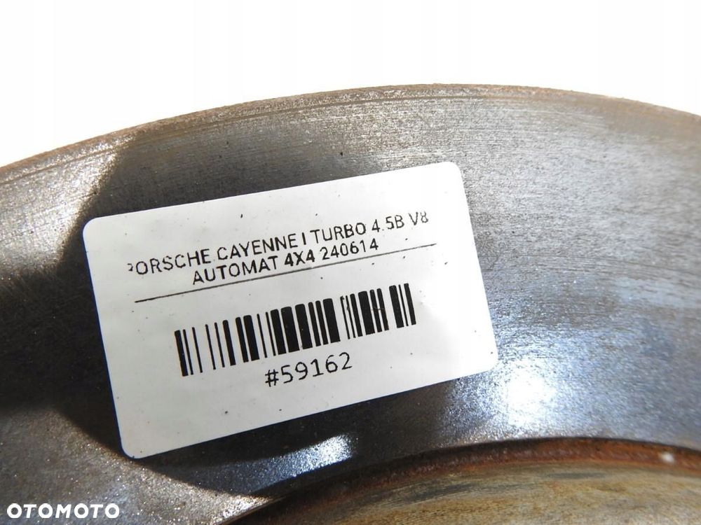 TARCZA TARCZE HAMULCOWE TYŁ 4x4 PORSCHE CAYENNE I 4.5 V8 TURBO - 4