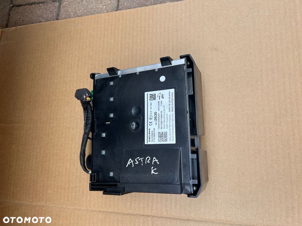 Opel Astra K moduł silverbox 39132630 sterownik - 1
