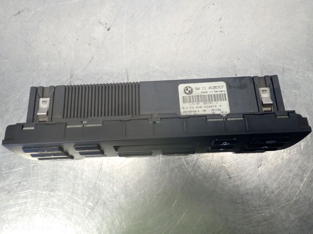 PANEL STEROWANIA NAWIEWU KLIMATYZACJI BMW E46 320D 64.11-4126707 - 2