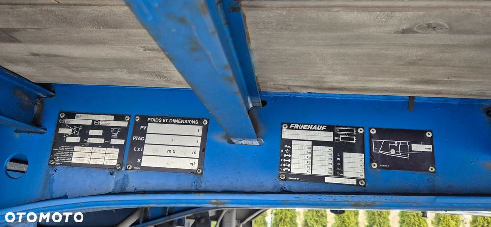 Fruehauf Firanka*Mocna Podłoga Deska Szyna* - 12