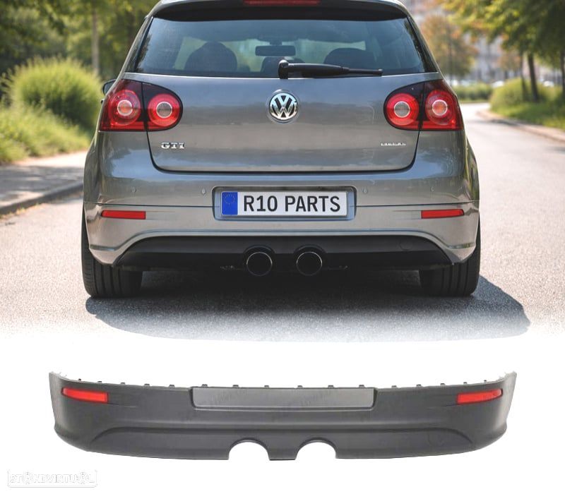 PARA-CHOQUES TRASEIRO VOLKSWAGEN VW GOLF 5 03-08 LOOK R32 - 1