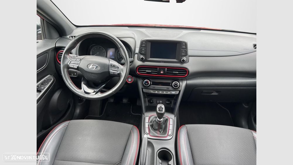 Hyundai Kauai 1.0 T-GDi Premium Pele/Tec.Vermelho - 13
