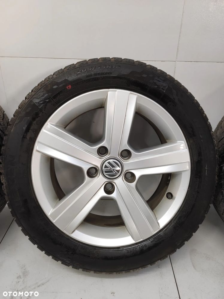 Koła zimowe felgi aluminiowe alusy Volkswagen Golf Sportsvan r16 - 3