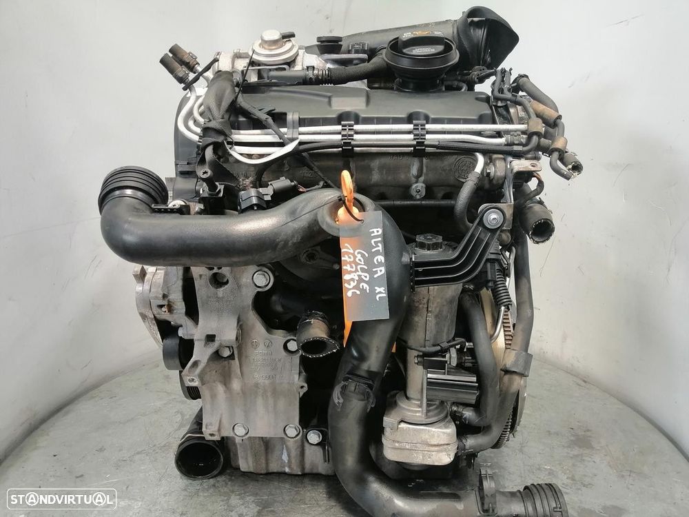 MOTOR COMPLETO SEAT ALTEA 2007 -BXE - 5