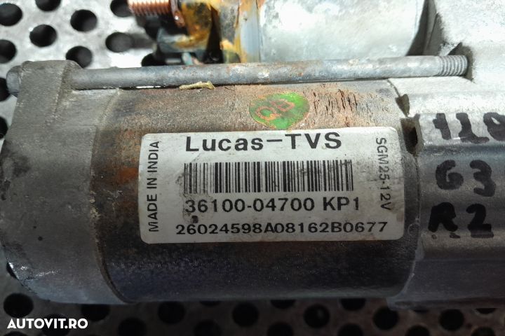 Electromotor 36100-04700KP1 36100-04700KP1 Hyundai i10 2 [facelift] [ - 5
