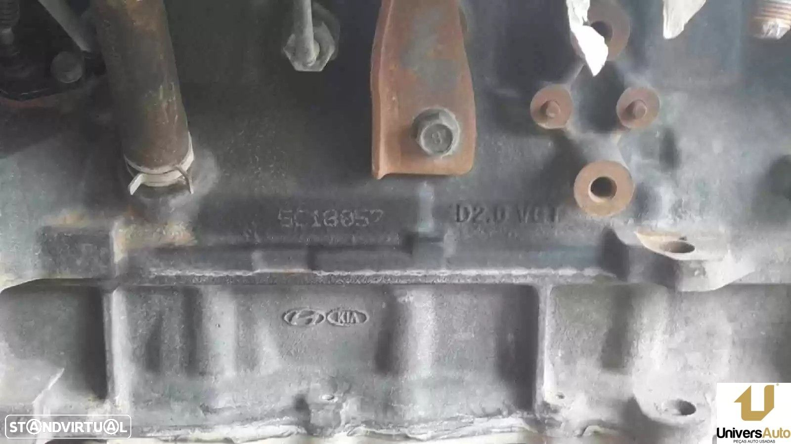 MOTOR COMPLETO KIA CARENS II LIMUSINA 2002 -D4EA - 3