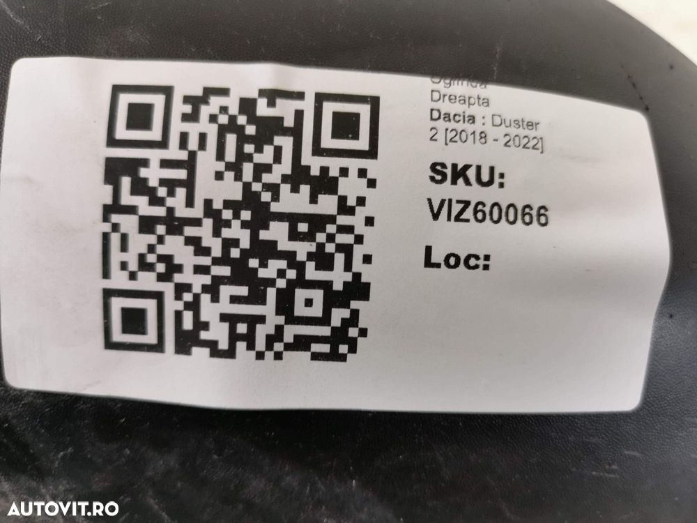 Oglinda Dreapta Dacia  Duster 2 2018 2019 2020 2021 2022 Originala In - 8