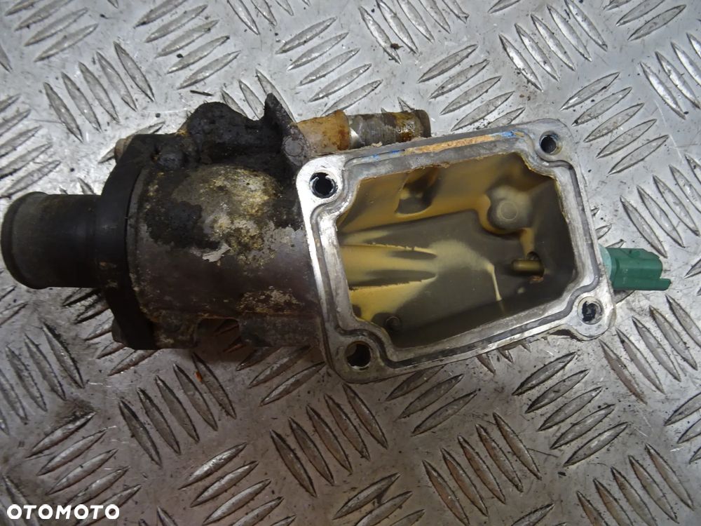 CITROEN BERLINGO I LIFT 1.6B NFU OBUDOWA TERMOSTATU 9646977280 - 2