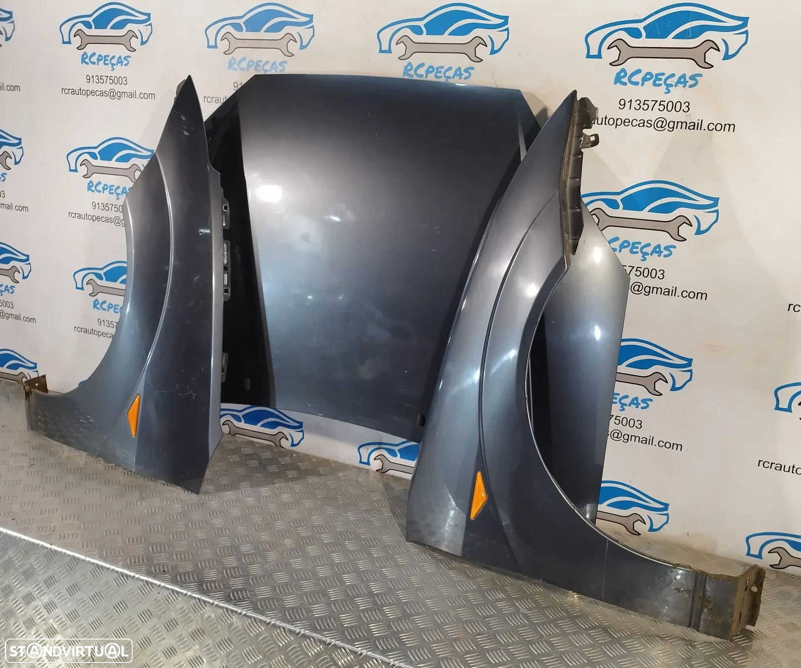 FRENTE COMPLETA FORD FOCUS I 1 MK1 FASE II 2 CAPOT PARACHOQUES GUARDA-LAMAS OTICAS RADIADOR VENTILADOR FRENTE FIBRA REFORÇO - 12