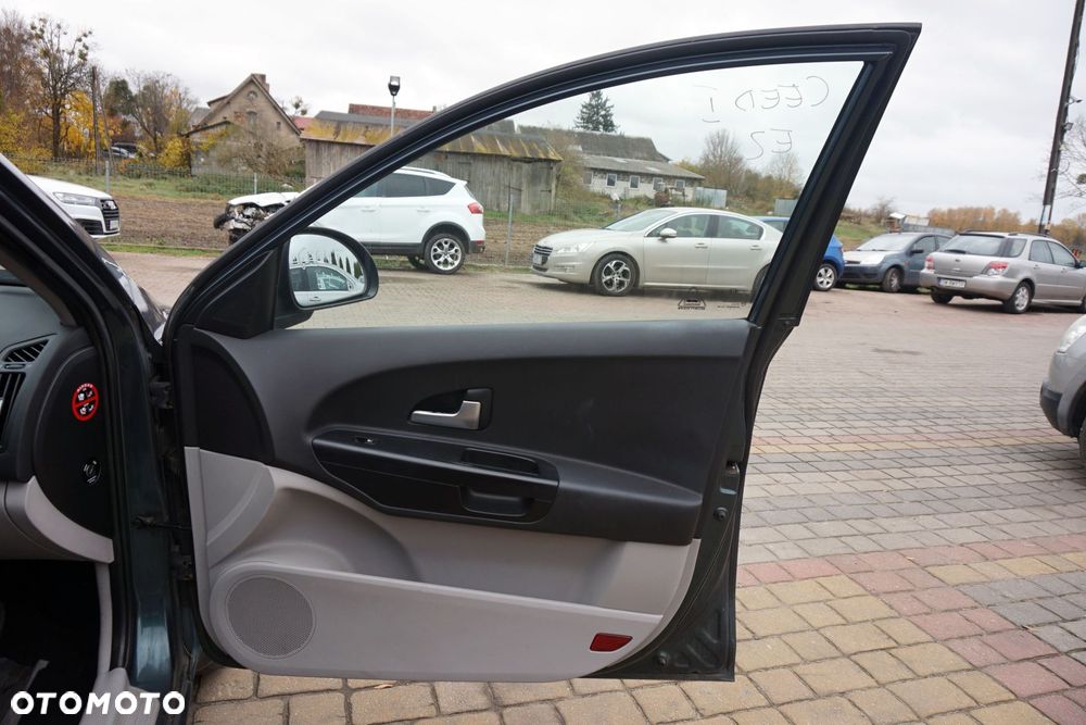 DRZWI PRZEDNIE PRAWE CEED I 5D HB E2  ZIELONY KIA 2006-2009 - 5