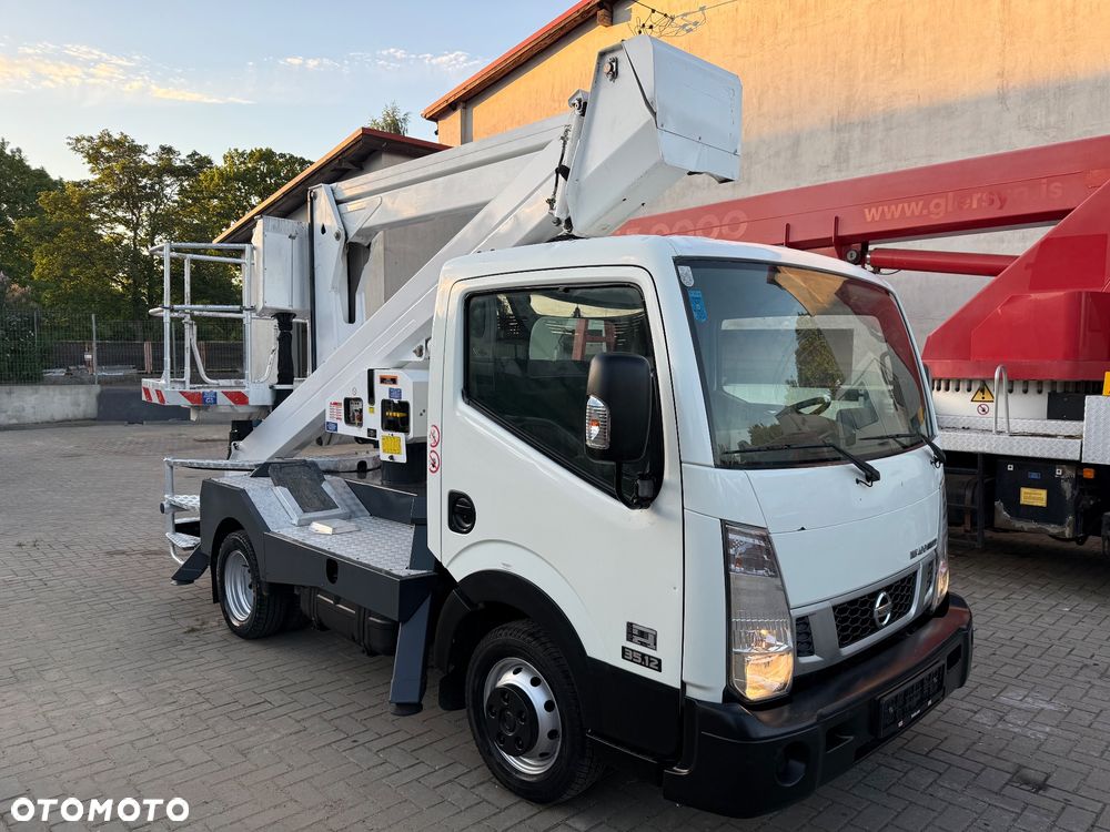 Nissan Podnośnik Koszowy Zwyżka Palfinger P200 20 metrów 10 w Bok UDT! Jak Wumag Ruthmann multitel Gsr - 3