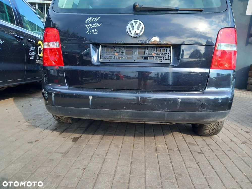 VW TOURAN ZDERZAK TYLNY TYŁ KOLOR: LC9Z - 1