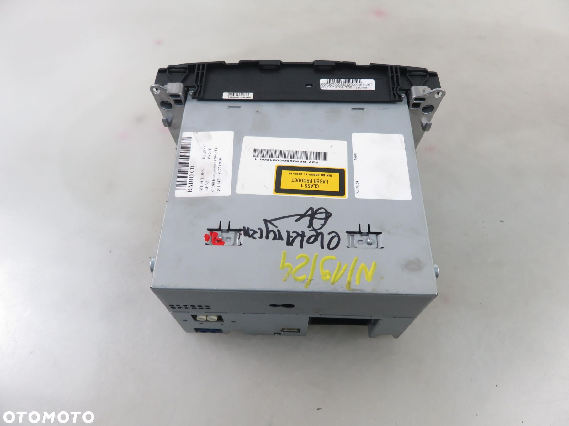 RADIO MERCEDES KLASA C W204 2048709694 2048706589 0014429060 - 10